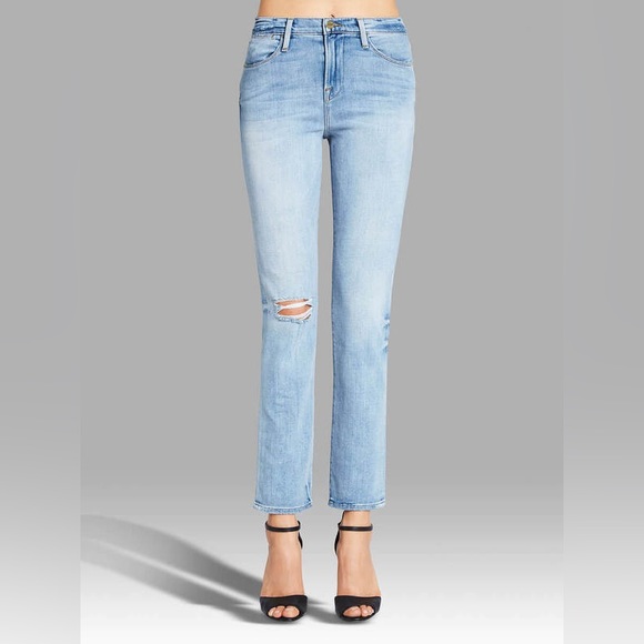 FRAME Le High Straight Jeffrey Jean - Picture 6 of 6